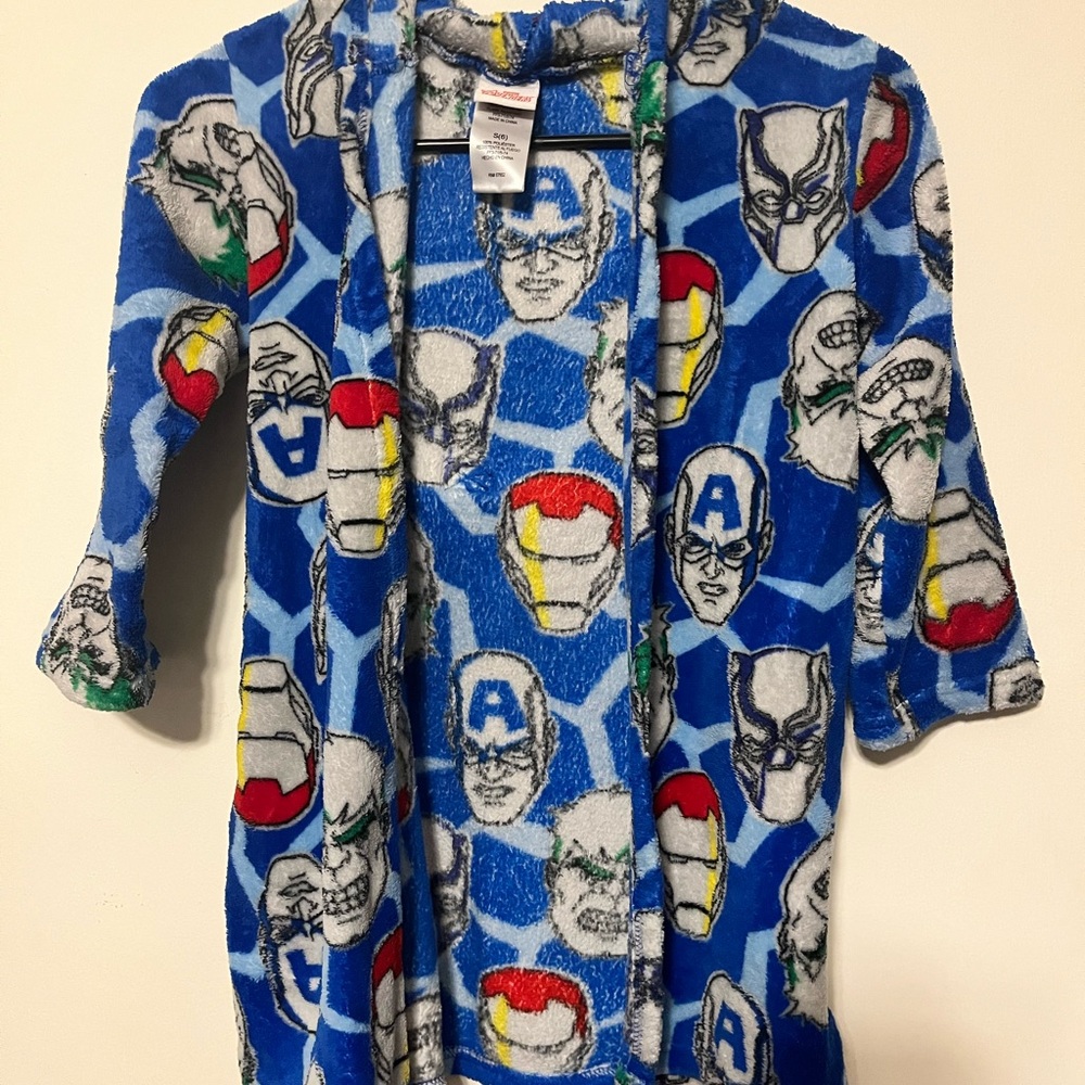 Blue Marvel Bathrobe